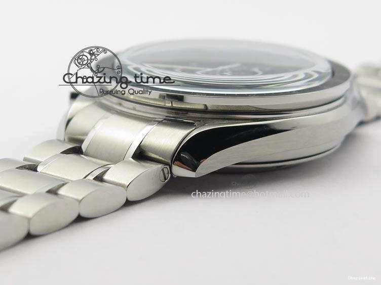 0419 Refined Speedmaster 50th Anniversary Black Dial On SS Bracelet 8232